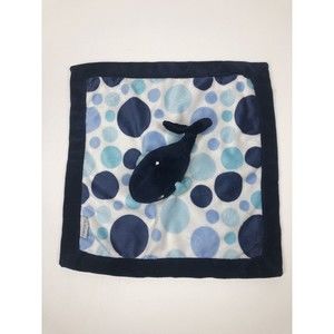 Carter’s Blue Whale Polka Dots Lovey/Security Blanket Plush